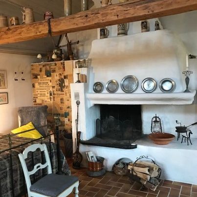 Västerlånggatan, Arboga Öppen spis