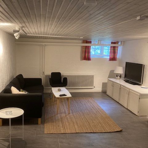 Halmstad, Magnus Stenbocksväg, TV, soffa