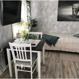 Falkenberg Ågatan Sovrum Vardagsrum Allrum