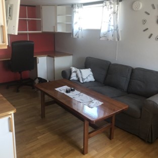 Karlskrona Furuvägen vardagsrum