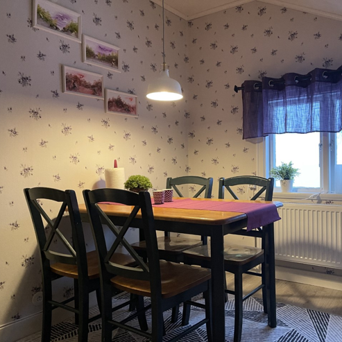 Husum Blåsåsen Kök Allrum Matplats
